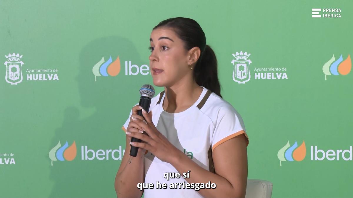 Carolina Marín: "He exprimido mi cuerpo hasta más allá de lo que imaginaba, poniendo en 'peligro' mi rodilla"