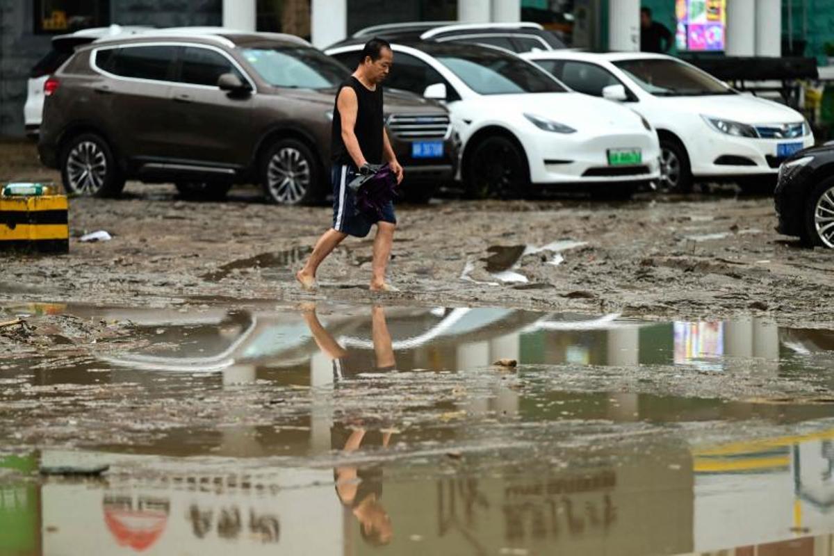 Inundaciones en la China