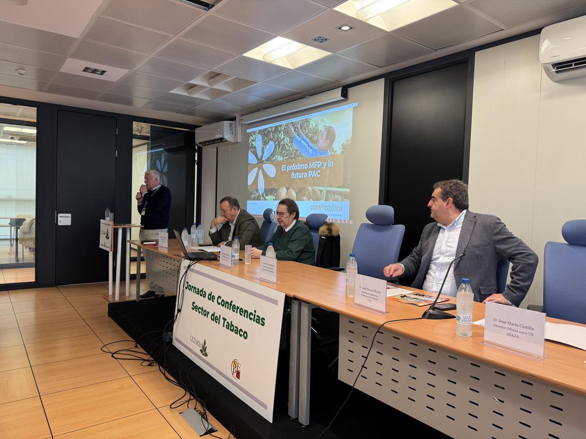 Juan Andrés Tovar, presidente de Cetarsa, en las jornadas de Cetarsa en el marco de Agroexpo.