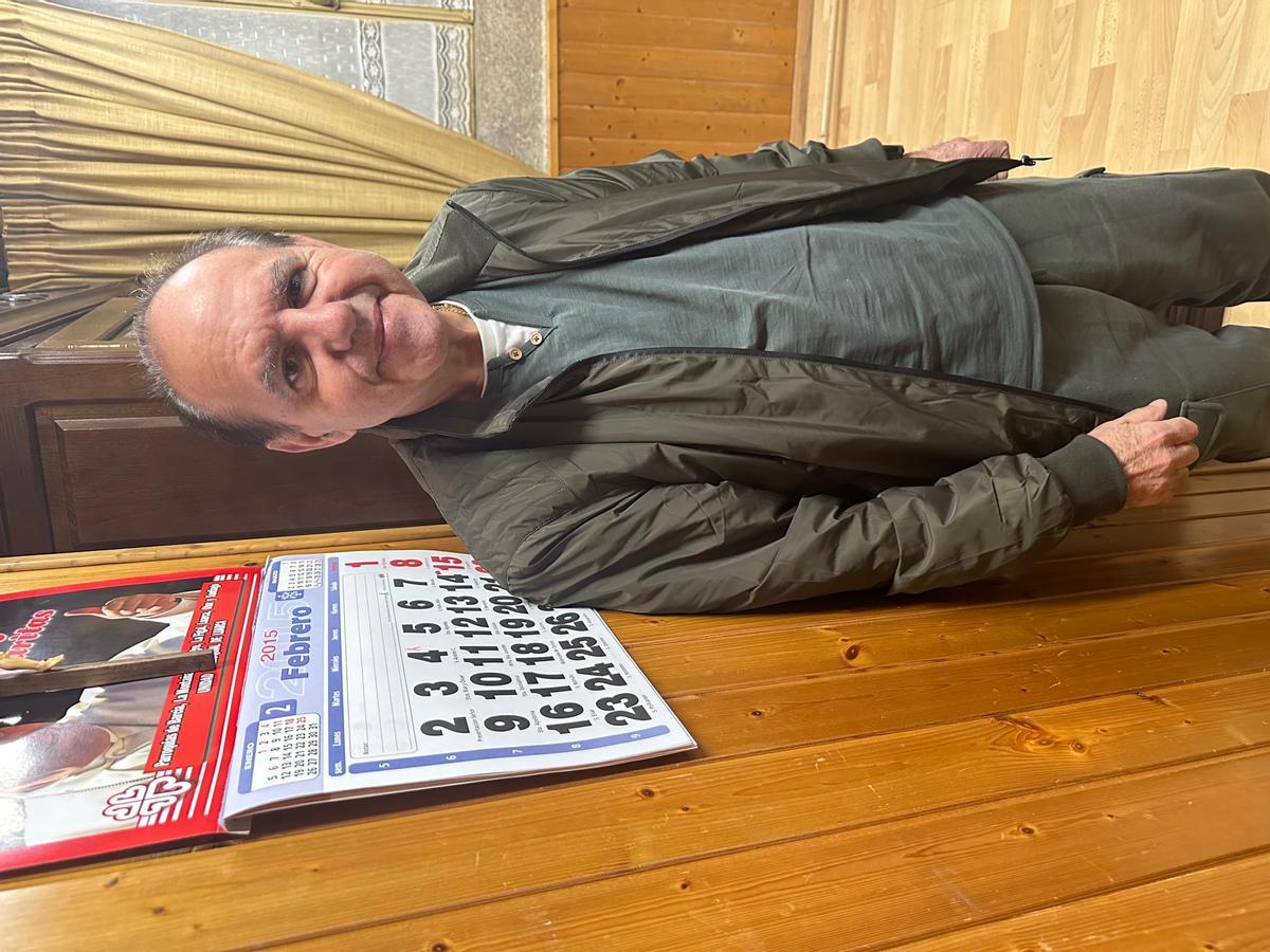 El nuevo párroco de Luarca, Lito García.