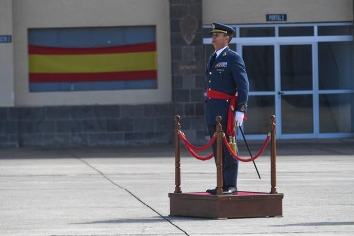 22-06-20   GENTE Y CULTURA. BASE AEREA DE GANDO. INGENIO TELDE.  Toma de  posesión Juan Pablo Sánchez de Lara como nuevo jefe del Mando Aéreo de Canarias Fotos: Juan Castro.  | 22/06/2020 | Fotógrafo: Juan Carlos Castro