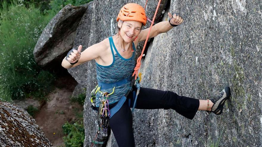 Luisa Méndez, la escaladora gallega que ha hecho de la montaña su escuela de vida