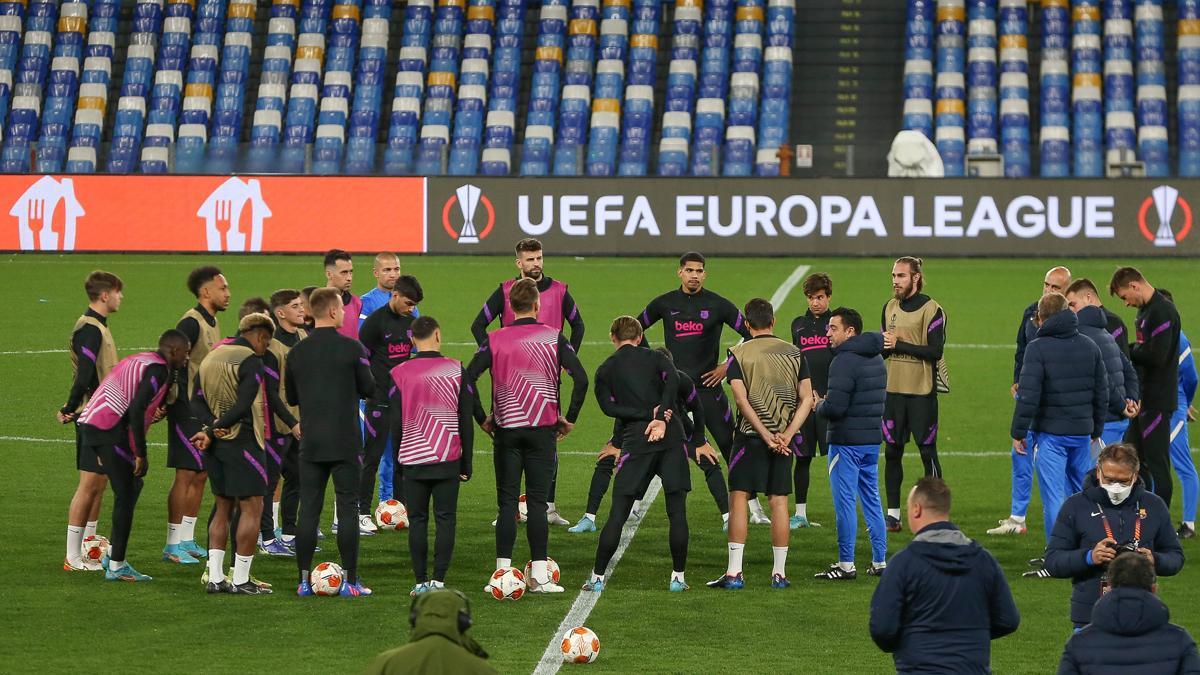 El Barça es juga a Nàpols el títol de la supervivència