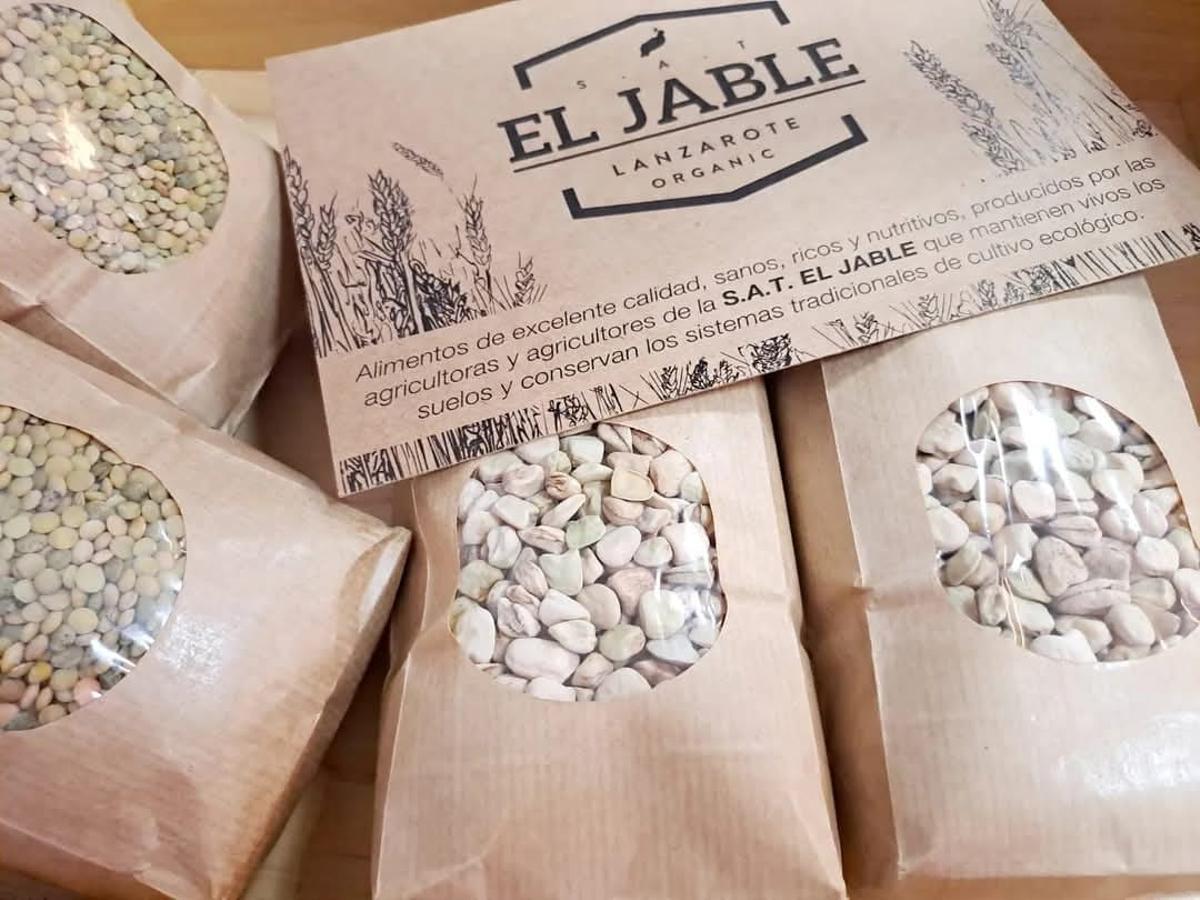 Granos cultivados por la SAT El Jable.