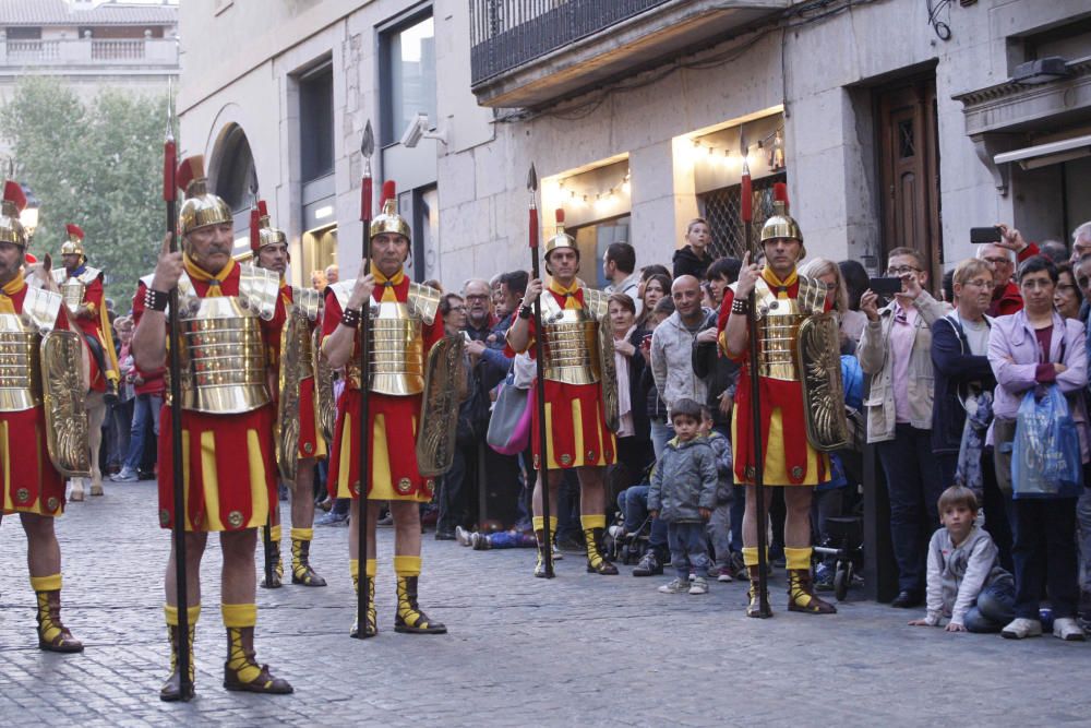 Entrega del pendó dels Manaies de Girona