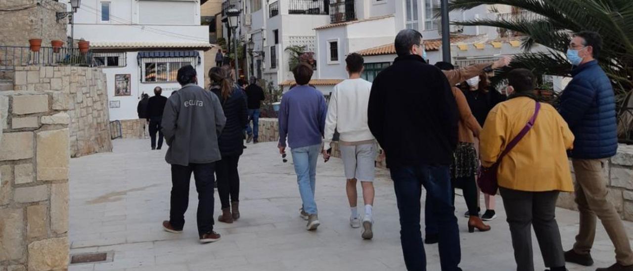 Participantes en el encuentro, en un recorrido por Alicante. | INFORMACIÓN