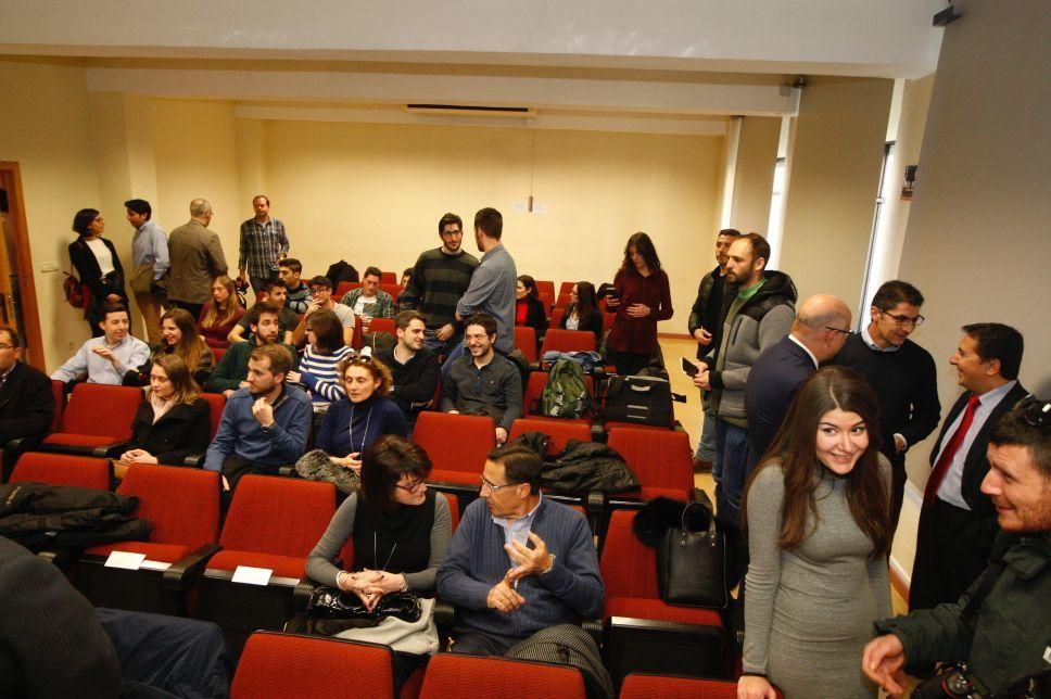 Inauguración del Aula de Emprendimiento de la UMU