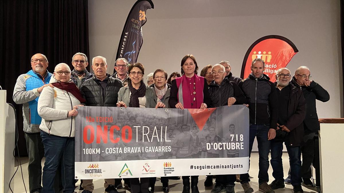 La presentació de l'Oncotrail 2023, aquest matí.