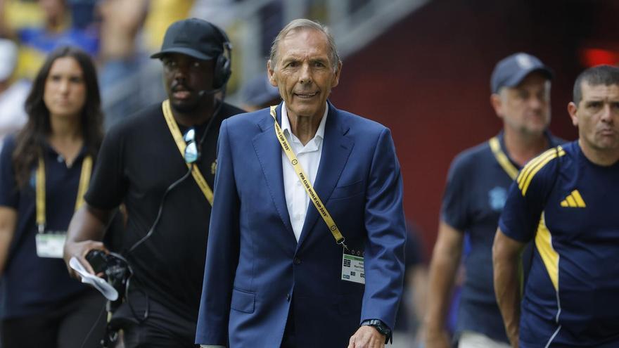 El entrenador del Boca Juniors, Miguel Ángel Russo