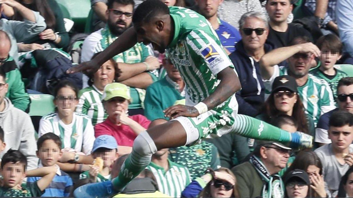 Emerson, lateral izquierdo del Betis cedido por el Barça