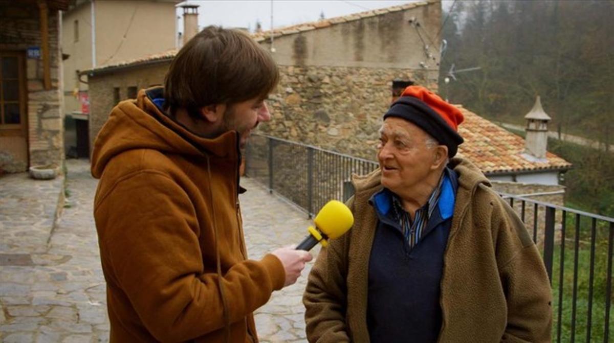 Quim Masferrer, a Espinelves, a ’El foraster’. Quim Masferrer, a Espinelves, a ’El foraster’.