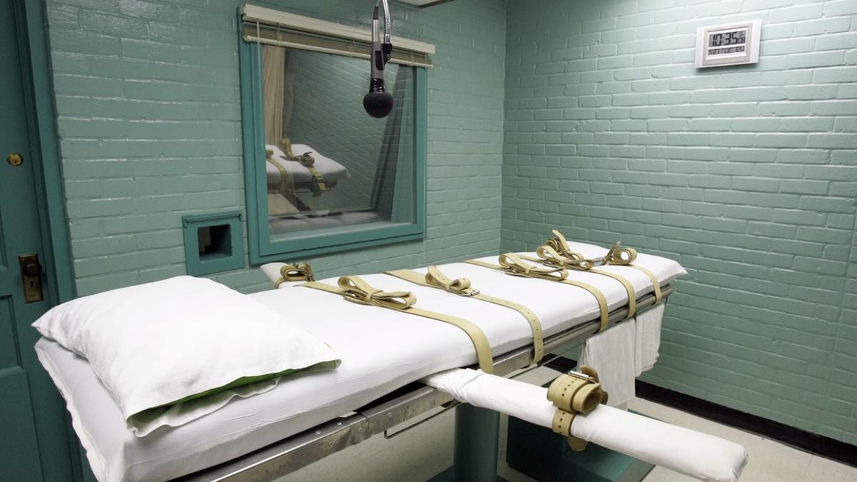 Sala de ejecución de la prisión de Huntsville, en Texas.