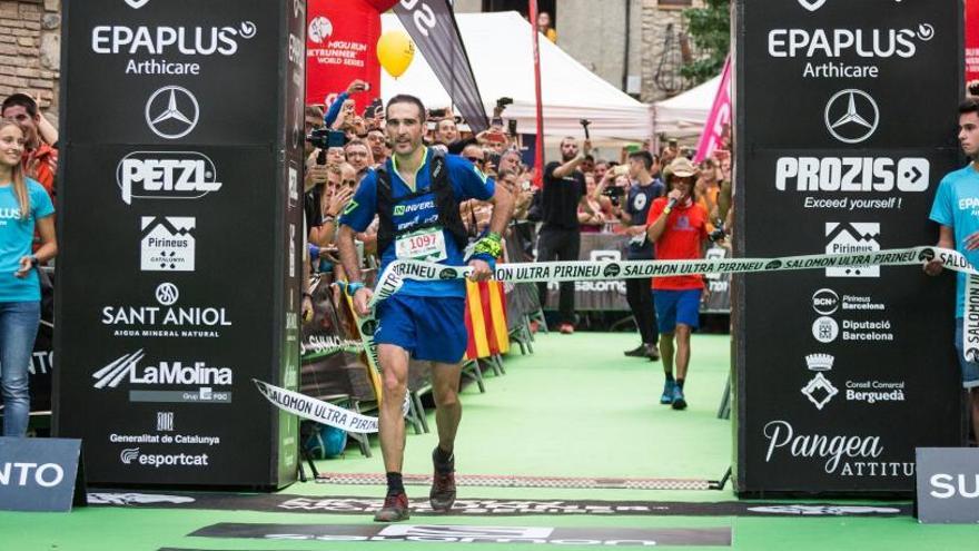 Jessed Hernández va anar de menys a més a l´Ultra Pirineu