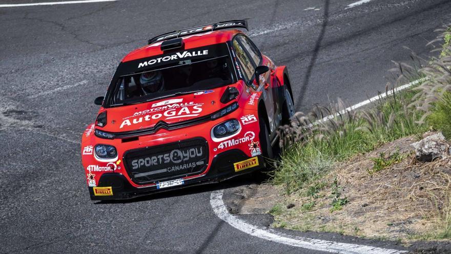 Víctor Abreu gana el Rallye de Granadilla