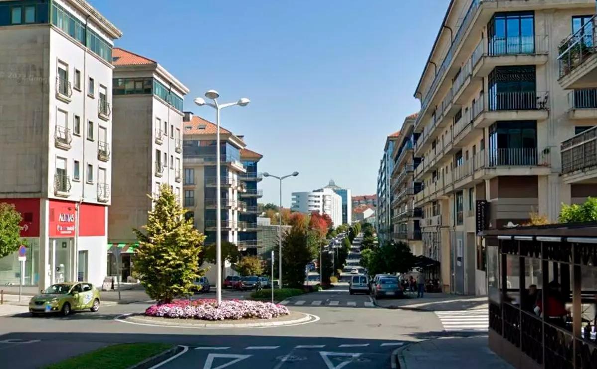 Imagen de la av. de Barcelona, en la que se incorporan 110 plazas de zona ORA