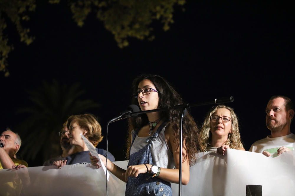 Unas 3.500 personas se manifiestan en Palma a favor del "derecho a decidir de los catalanes"