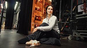 Sarah Lane representa, amb Ángel Corella, ’El llac dels cignes’ al teatre del Liceu.