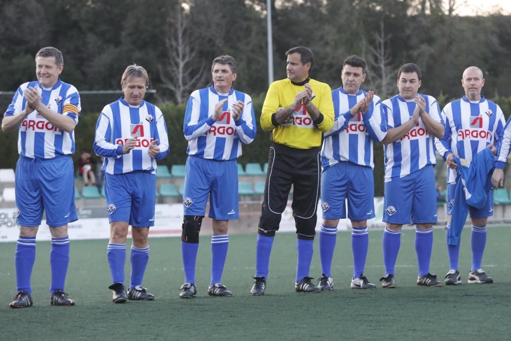 Partit benèfic entre veterans del Girona i el Figueres