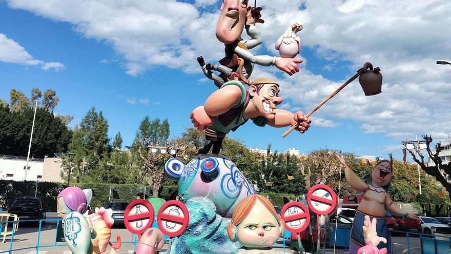 La falla ganadora de este año en Oliva.