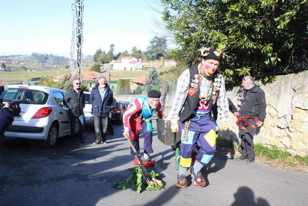 Los Sidros, ayer, en Valdesoto.