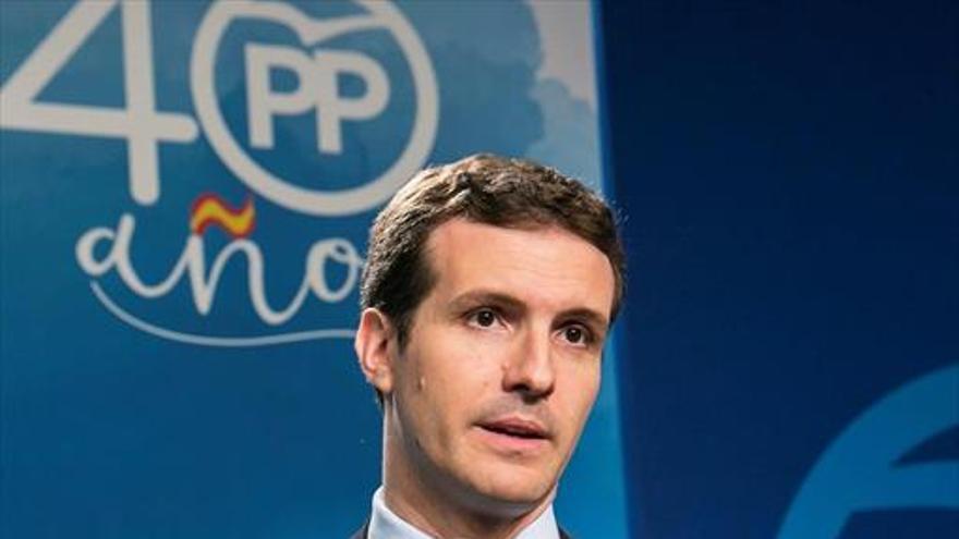 Casado abre la precampaña por las autonómicas en Teruel