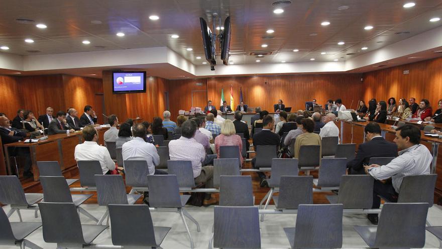 Sesión de un anterior juicio sobre Aifos en octubre de 2014.
