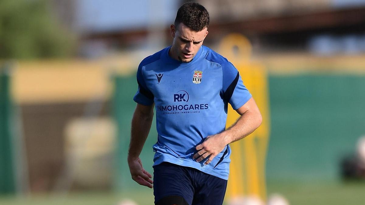 Álex Guti ya entrenaba este miércoles