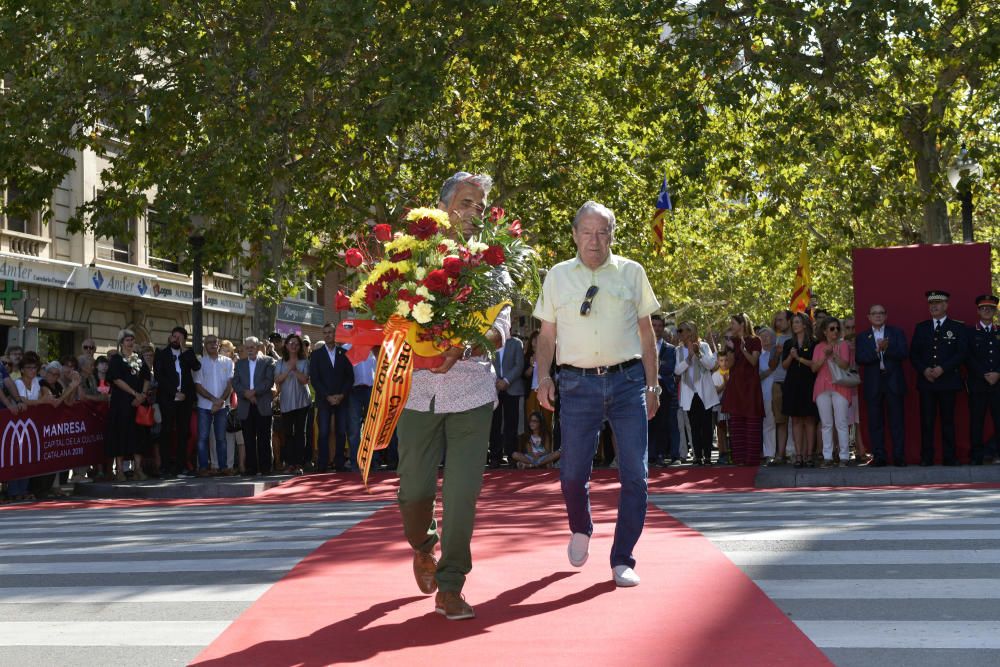 Cinquanta-dues entitats, dues més que l'any passat, participen a Manresa en una Diada «diferent»