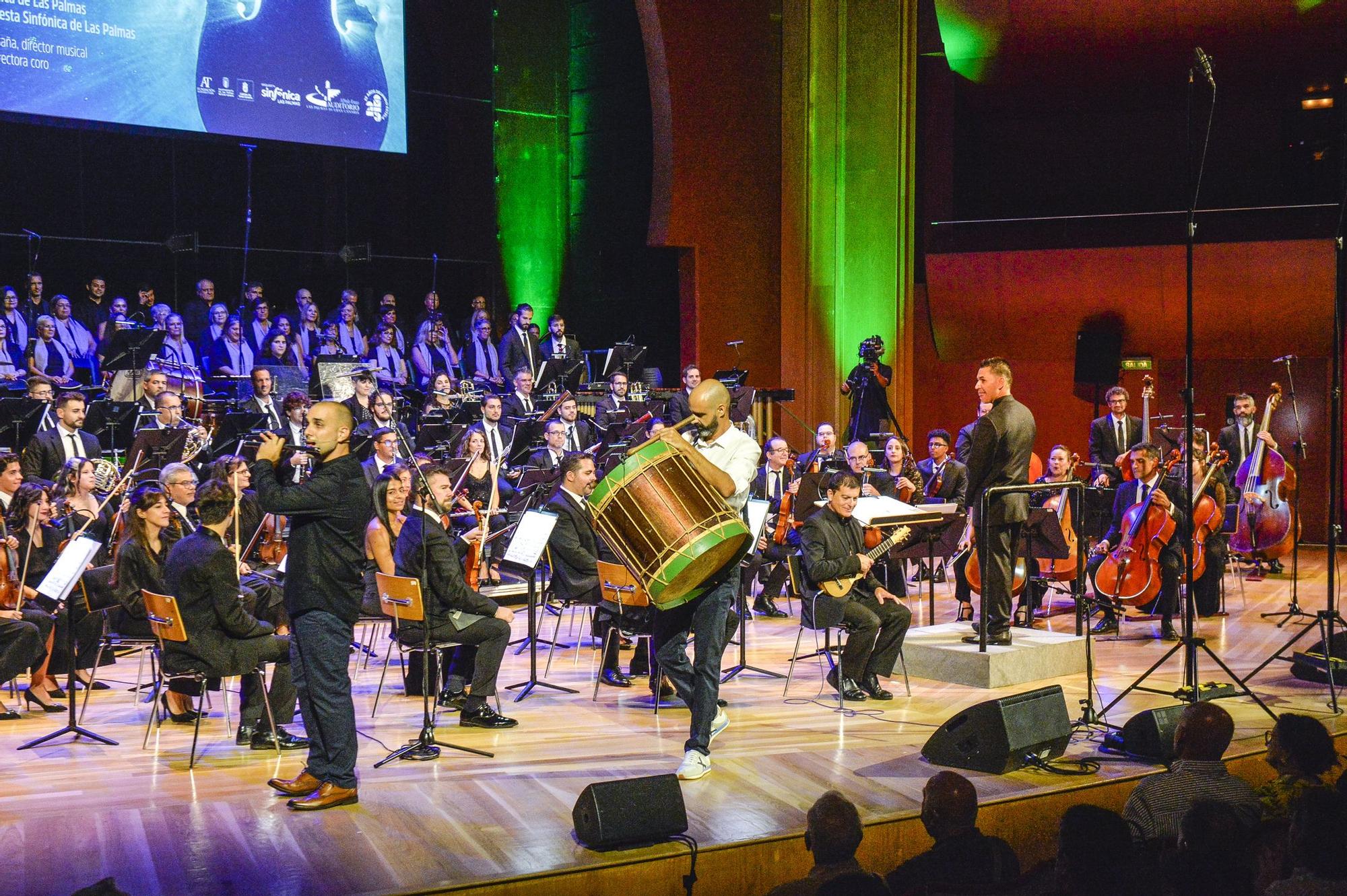 Espectáculo 'Cantos isleños' por el 25º aniversario del Auditorio Alfredo Kraus