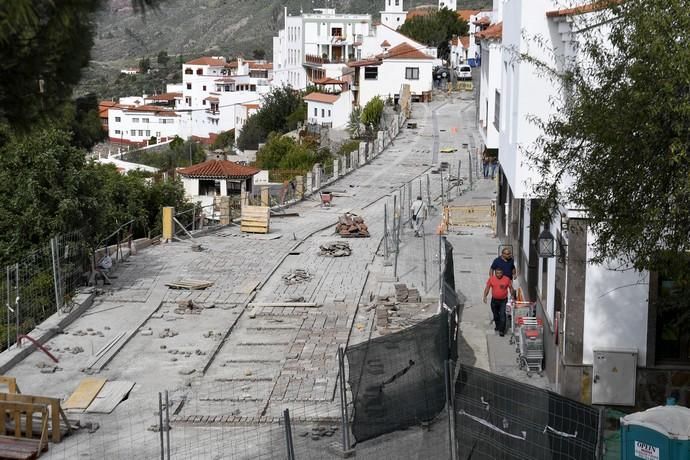 GRAN CANARIA  05-12-2018 TEJEDA.   Obras sin ...