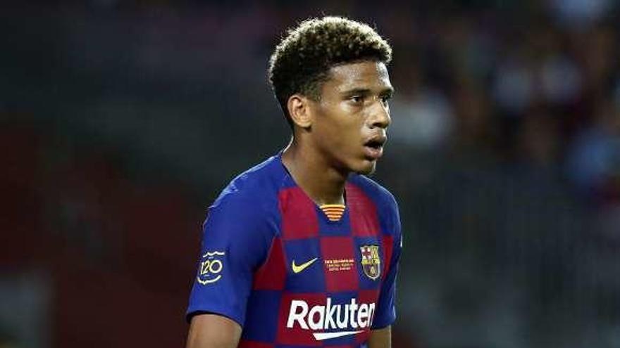 Todibo, durante un partido de Liga. // Efe