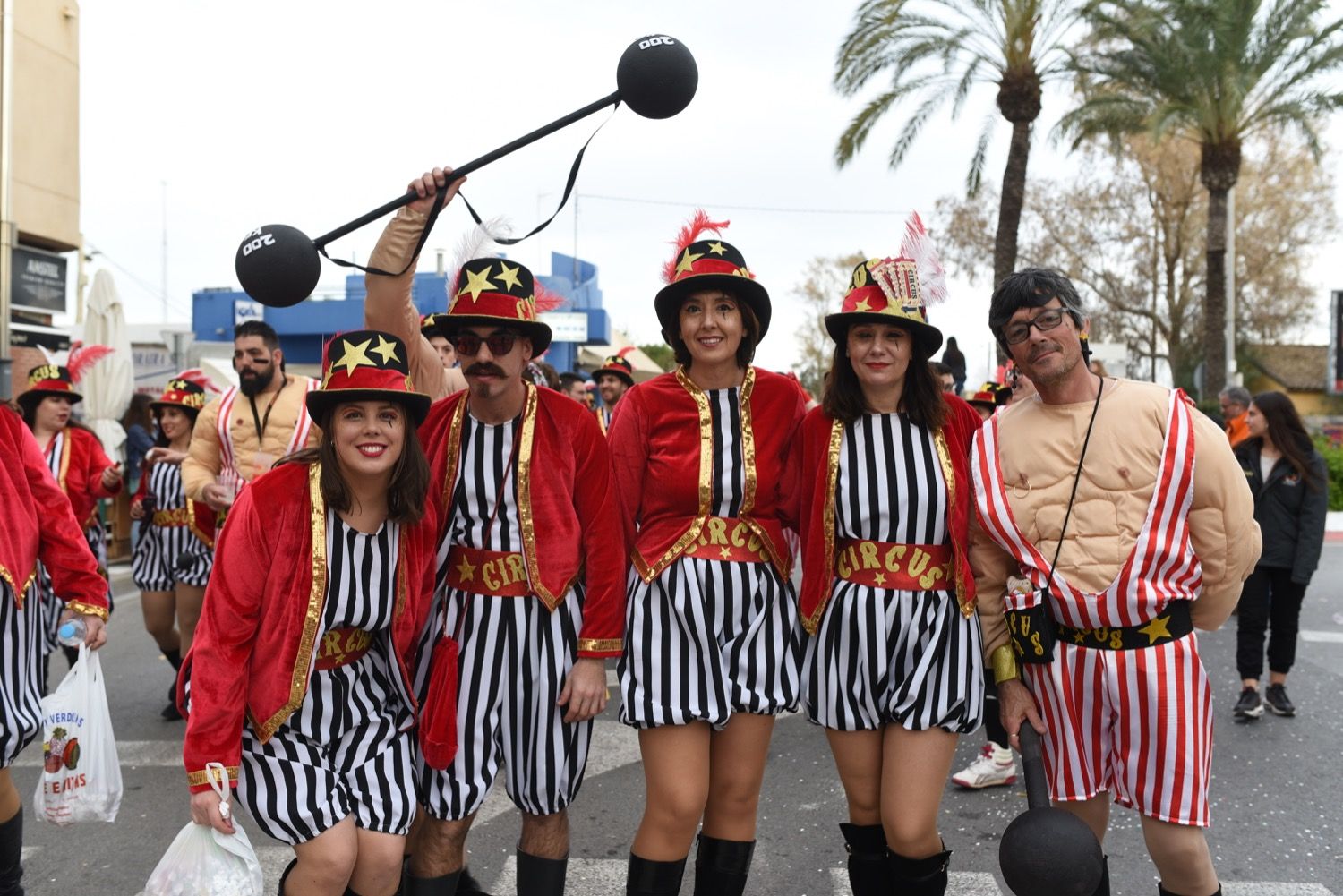 Cabalgata fallera de 2020 en el Port de Sagunt.