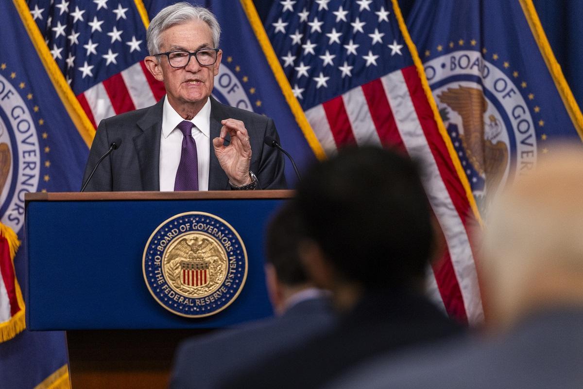 Jerome Powell, presidente de la Reserva Federal.