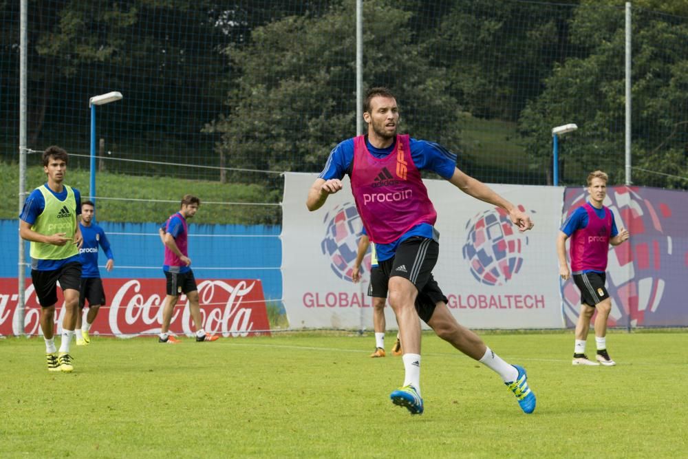 Entrenamiento del Real Oviedo