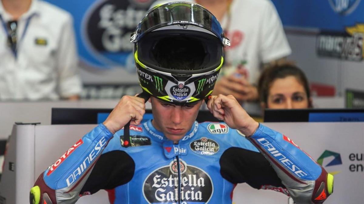 Joan Mir, séptimo en la clasificación provisional del mundial de Moto2