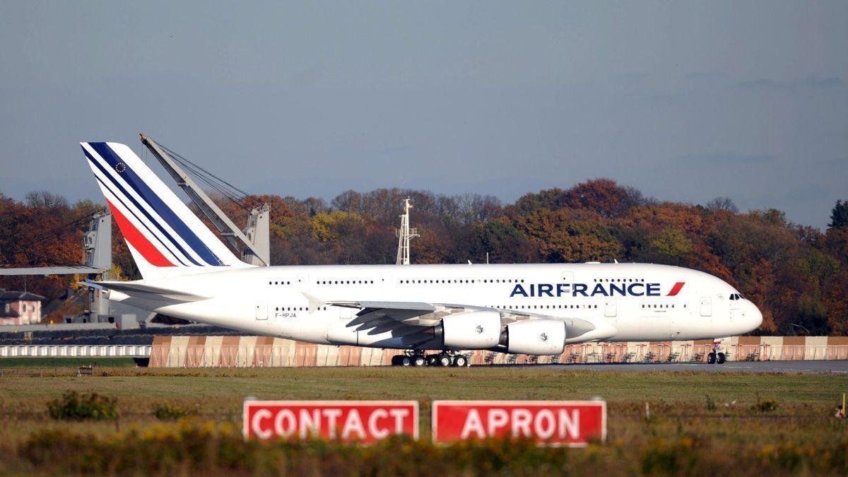Un avió d&#039;Air France
