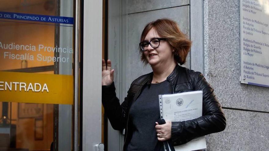 Marta Renedo, durante el juicio del año pasado.