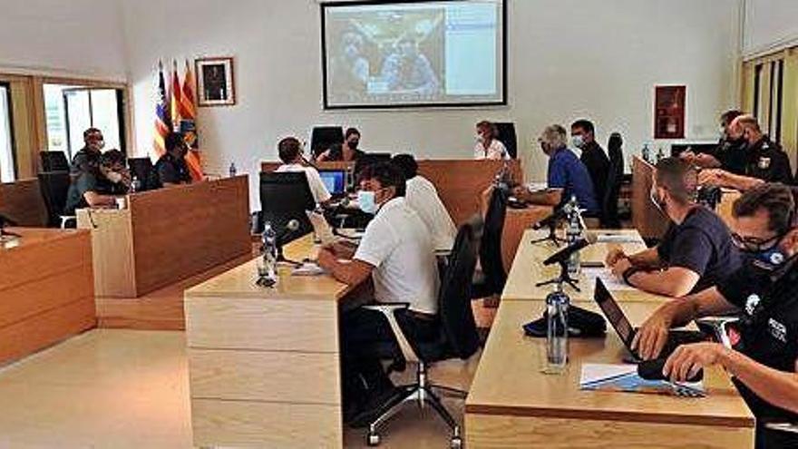 Reunión de la Junta de Seguridad de Formentera.