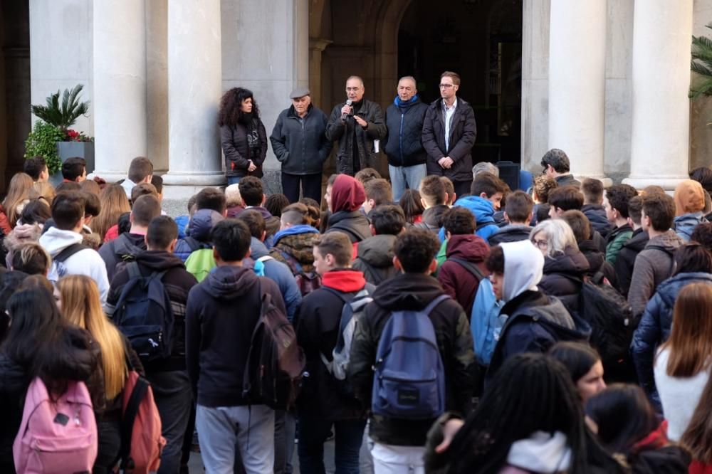 Els estudiants recorden els Camins de l''Exili