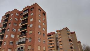 Archivo - Edificios en Murcia. Vivienda. (Imagen de archivo)