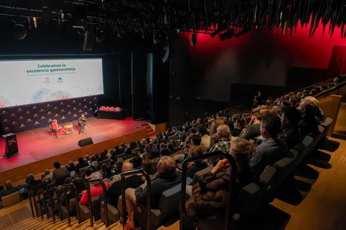 Todas las fotos del acto de entrega de Menciones de la Guía Michelin en Caixaforum