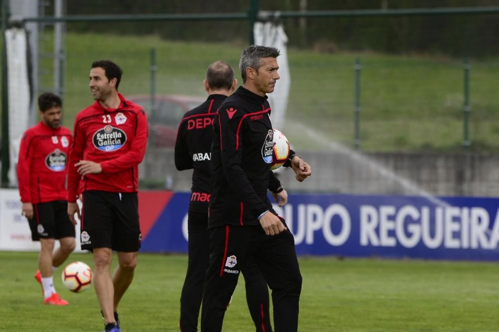 El Dépor vuelve al trabajo tras perder con Osasuna