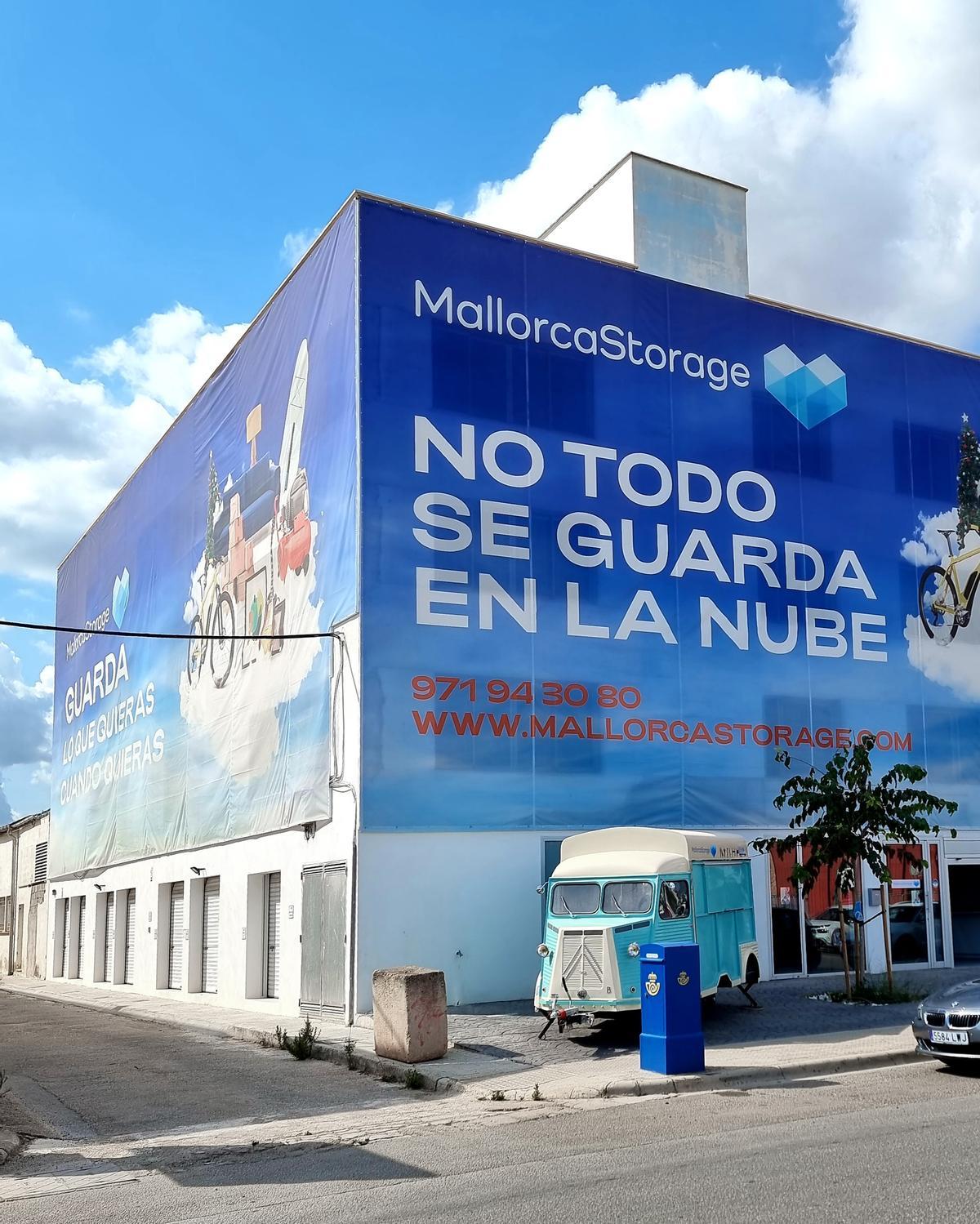 Das Gelände von Mallorca Storage.