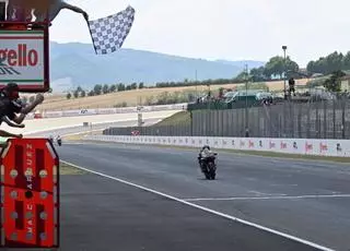 La carrera del Gran Premio de Italia de MotoGP, en imágenes