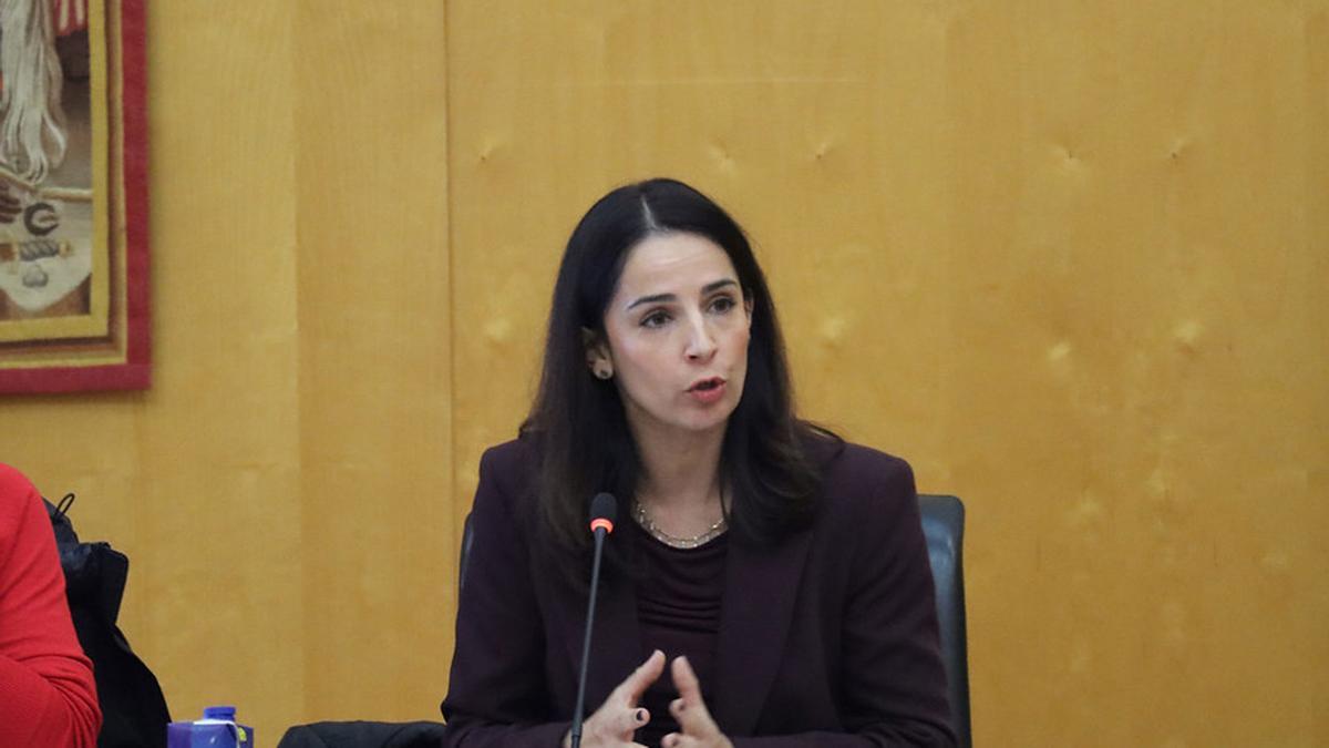 La concejala de Hacienda, Aida García Mayor.