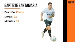 El debut de Baptiste Santamaría con el Valencia CF