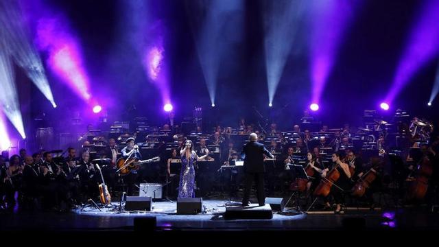 El grupo Amaral durante un concierto el año pasado. // Sergio Barrenechea