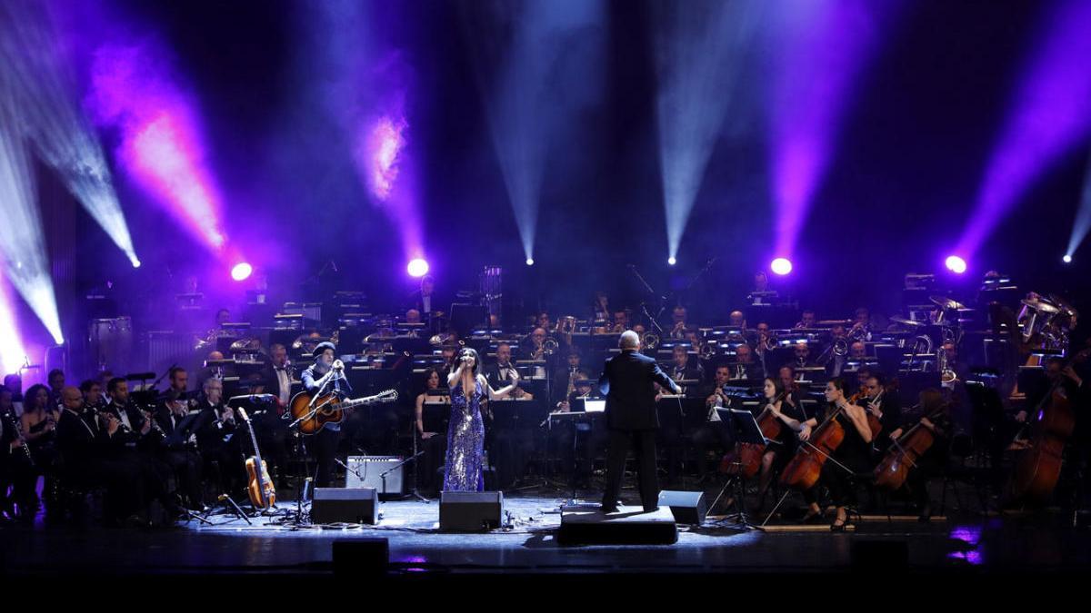 El grupo Amaral durante un concierto el año pasado. // Sergio Barrenechea