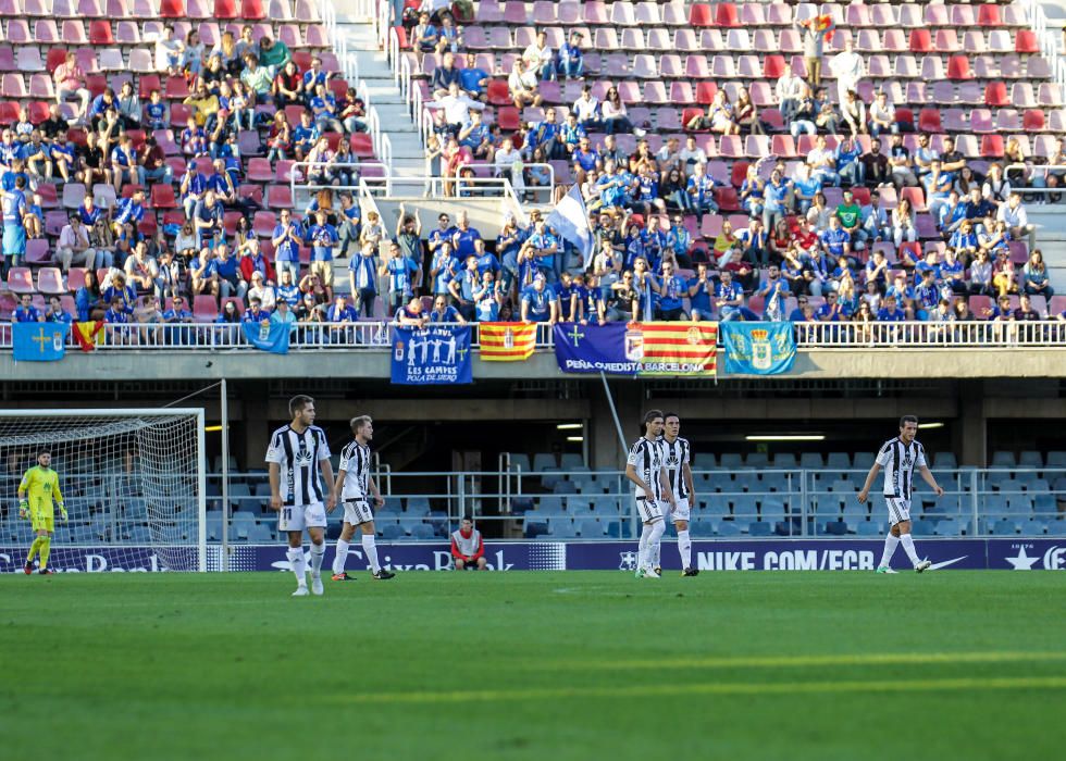 Partido Barcelona B Real Oviedo