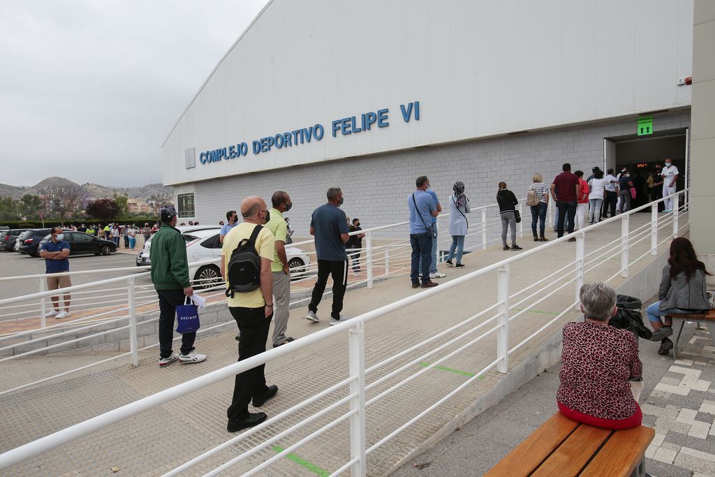 Vacunación del grupo de edad 40-49 en Lorca